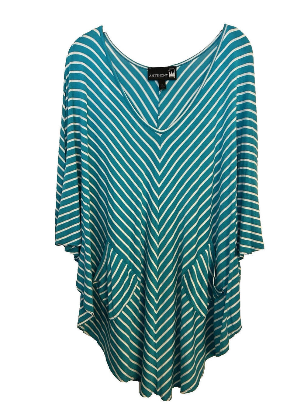 Antthony Design Originals XL Women's Top - New Without Tags - Batwing Sleeves